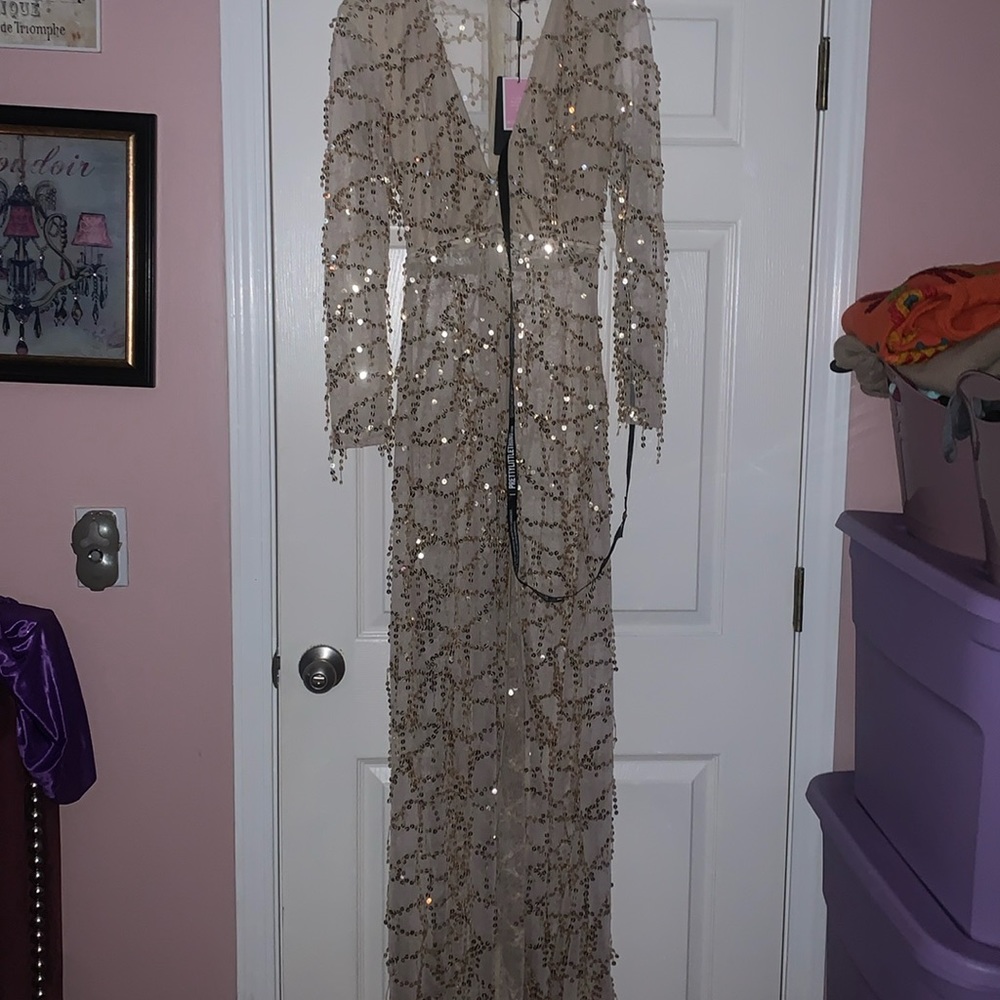 Pretty little thing sequin dress